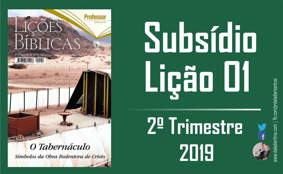 Lição 01 - 2º Trimestre 2019